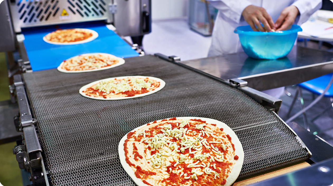 Pizza Topping Distribution and Appearance vision Inspection(pic4)