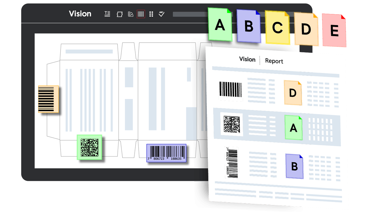 Pharmaceutical packaging Barcode & QR Code Vision Inspection(pic2)