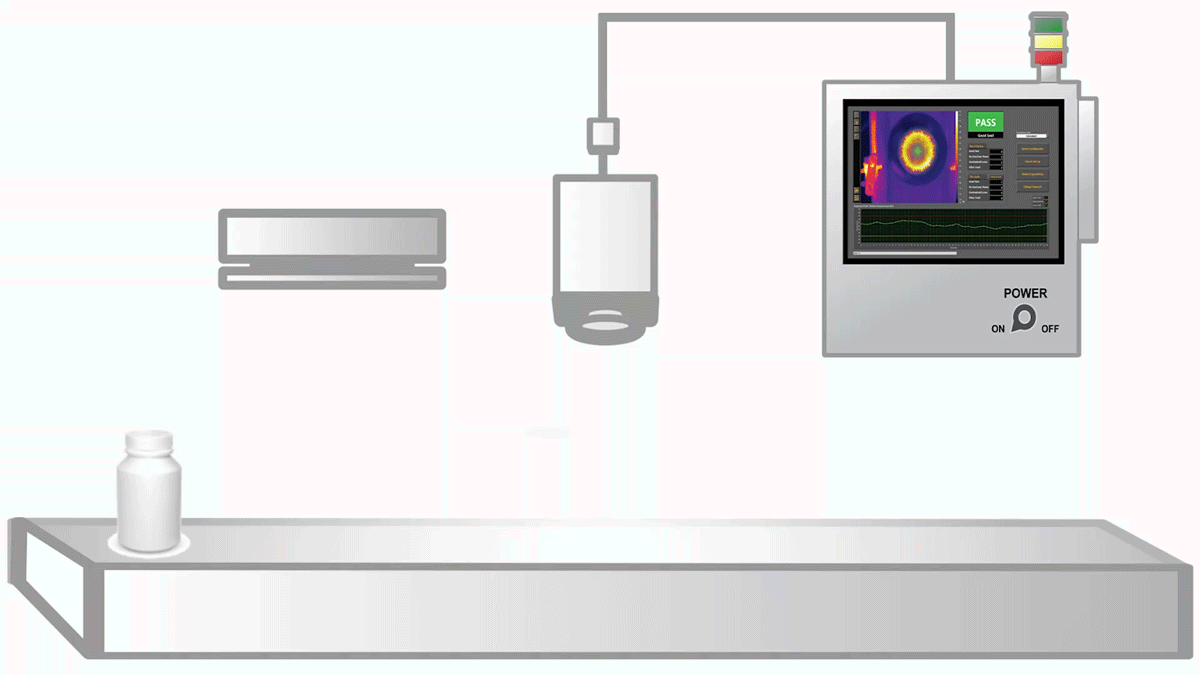Auto Vision Medicine Bottle Cap Sealing Inspection Systems(pic1)